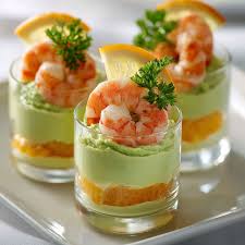 Verrine Avocat Crevette